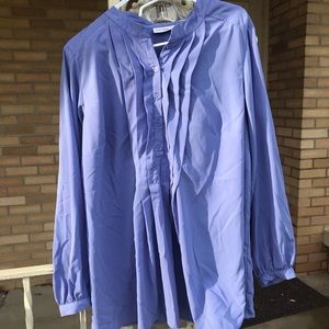 3/$20 Long sleeve light blue blouse